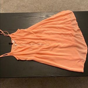 Zip front skater dress